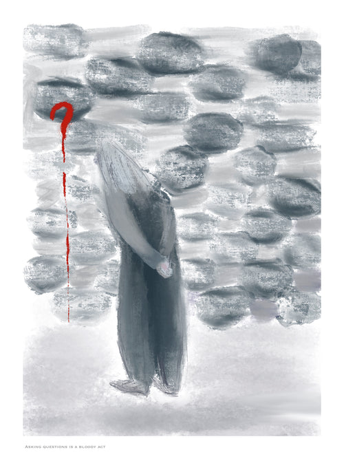 Bloody Act — Fine Art Print by Özge Özeke