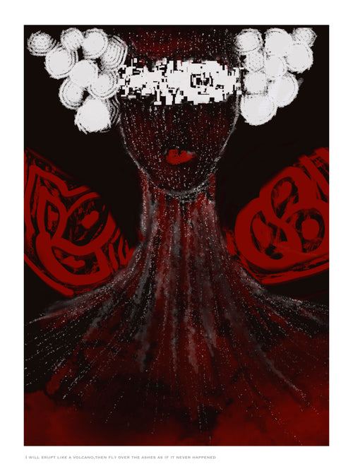 Burning 'n Alive — Fine Art Print by Özge Özeke
