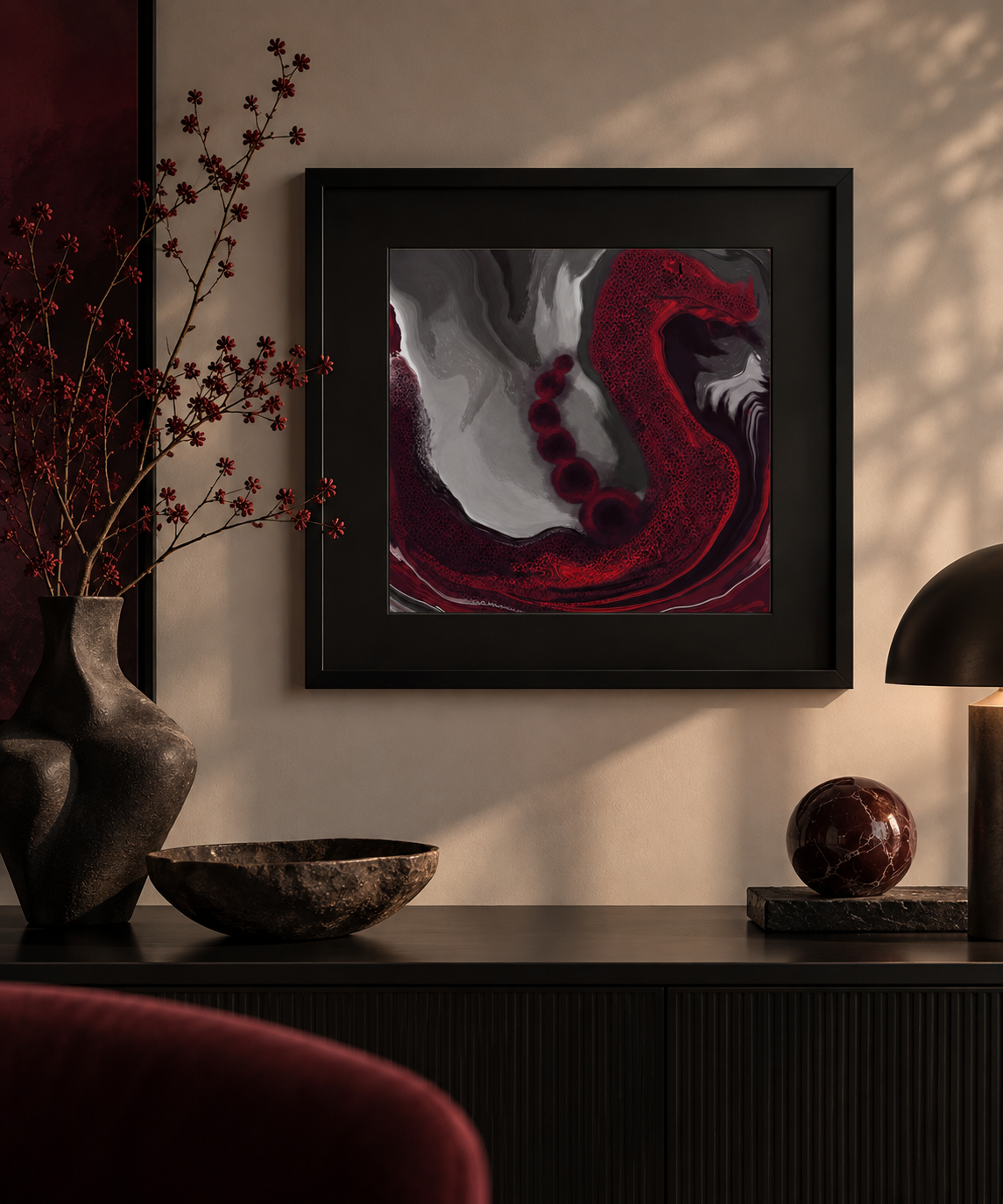 Cura te İpsum — Fine Art Print (20 × 20 cm)