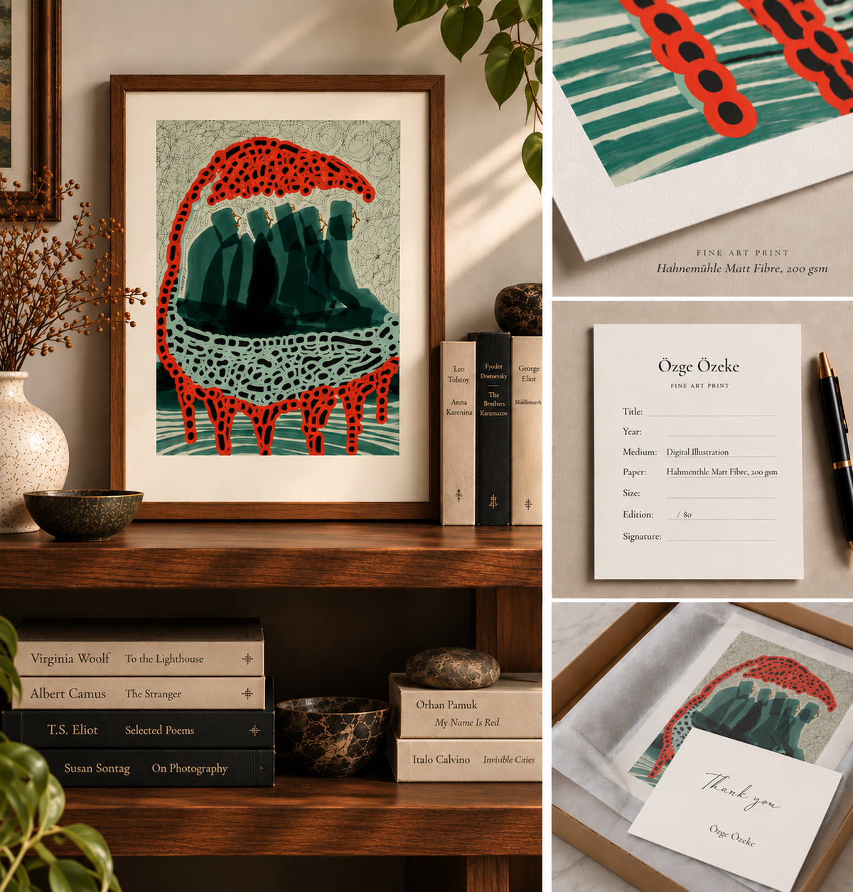 Shadows — Limited Edition Fine Art Print (30 × 40 cm)